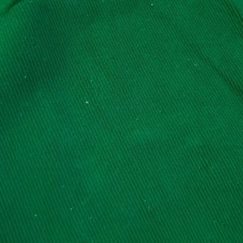 Green Ribbed Tank Top One Size Fits All - Excellent Condition Stretch Racerback - Picture 3 of 3
